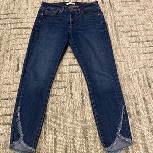 EUC Loft Skinny Tulip Jeans